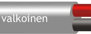 Asennusjohto 2x6mm valkoinen 50m/rulla