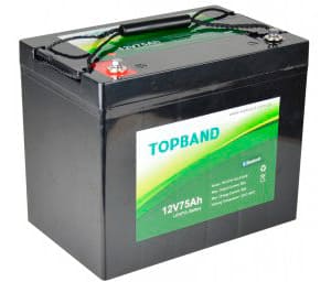 Topband TB1275B Li-ion akku 12,8V75Ah