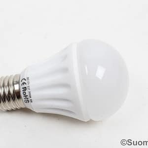 Ledxon 12v 9W E27 led valkoinen kupu60mm