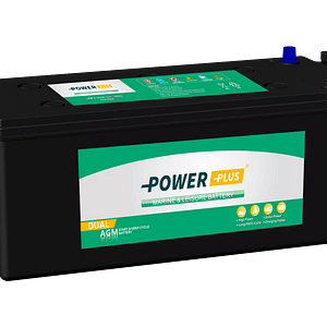 Power Plus Dual AGM LPM12-180HD12V 180Ah