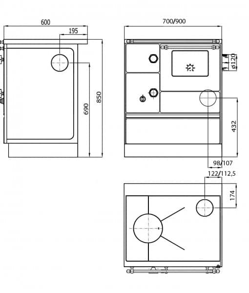 Wamsler Westminster K176F/A 70 puuliesi - Image 3
